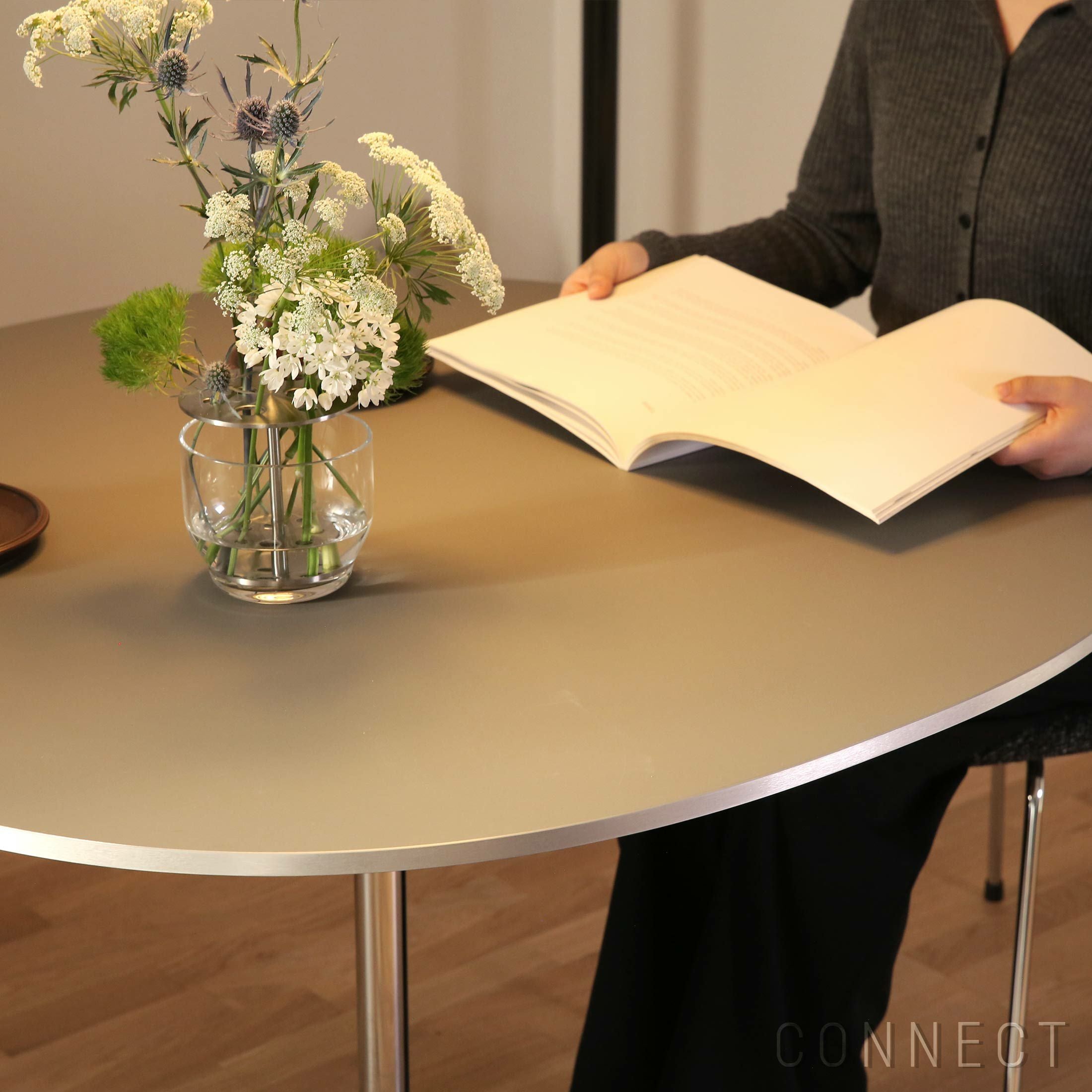 Fritz Hansen(フリッツハンセン)スーパー円テーブルA603 ブラウン フリッツ・ハンセン Fritz Hansen Fritz Hansen A603 Super-circular