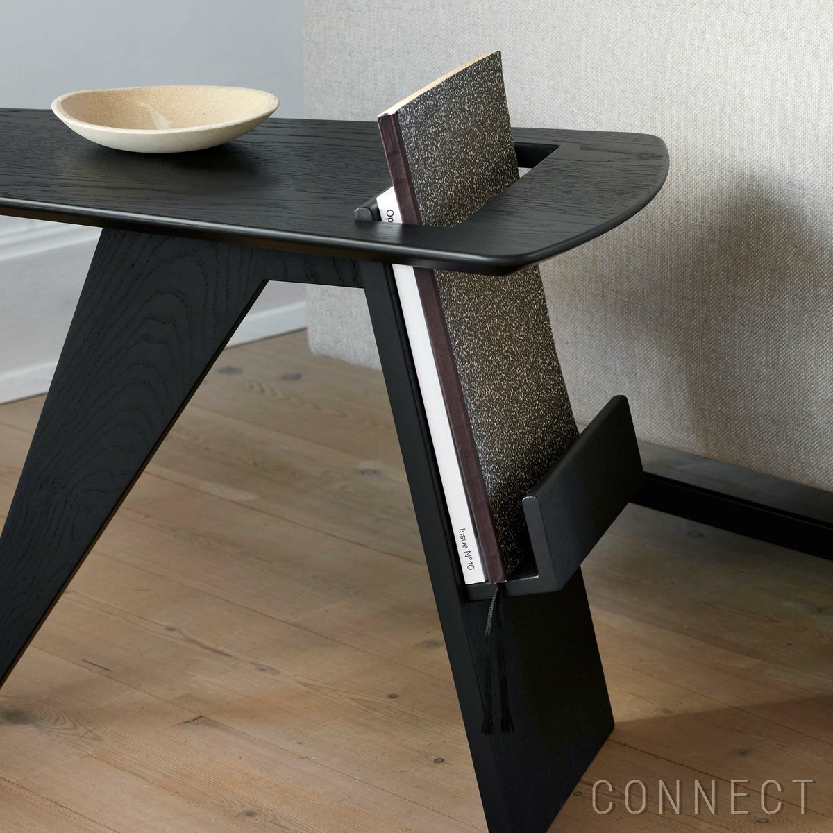 FREDERICIA（フレデリシア） / Magazine Table（マガジンテーブル） / Model 6500 / オーク材・ラッカー仕上げ / ブラック