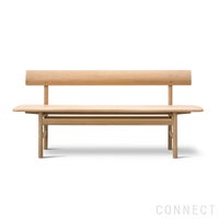 FREDERICIA（フレデリシア） / The Mogensen Bench（モーエンセン ベンチ） / Model 3171 / オーク材・ソープ仕上げ / レザー（Vegeta 90） / ベンチ