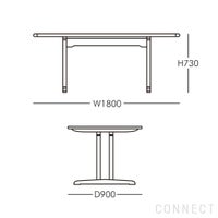 FREDERICIA（フレデリシア） / C18 Mogensen Shaker Table（モーエンセン シェーカーテーブル） / Model 6290 / オーク材・ソープ仕上げ / ダイニングテーブル