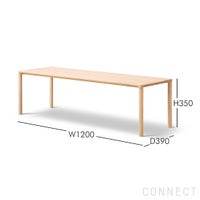 FREDERICIA（フレデリシア） / Piloti Wood Coffee Table（ピロッティウッドコーヒーテーブル） / Model 6720 / オーク材・スモークドオイル仕上げ / 75×75