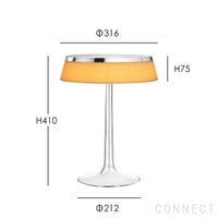 FLOS（フロス） / BON JOUR（ボンジュール） / クローム / ソフト / テーブルランプ