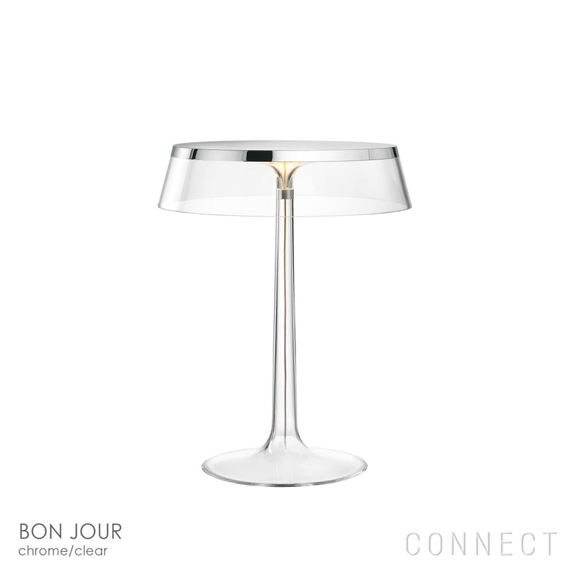  FLOS（フロス） / BON JOUR（ボンジュール） / クローム / クリア / テーブルランプ