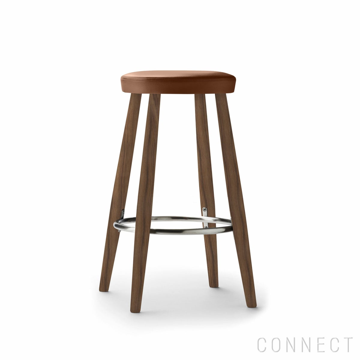 CARL HANSEN & SON （カール・ハンセン＆サン） / CH58 / ウォルナット材・オイル仕上げ / ライトブラウンレザー（Thor307） / バースツール（Low）