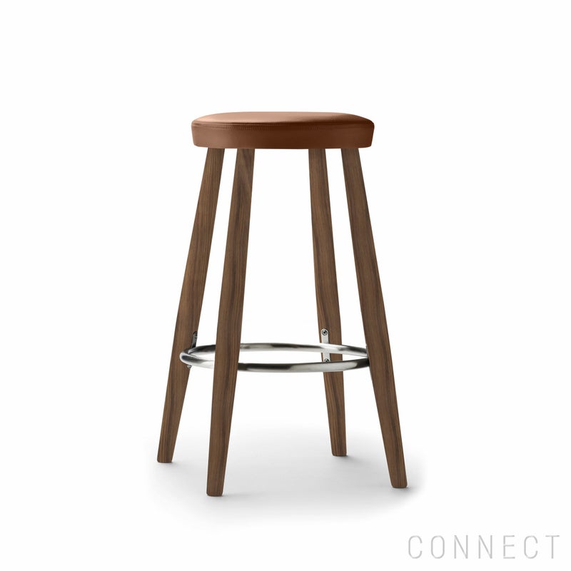 CARL HANSEN & SON （カール・ハンセン＆サン） / CH58 / ウォルナット材・オイル仕上げ / ライトブラウンレザー（Thor307） / バースツール（Low）