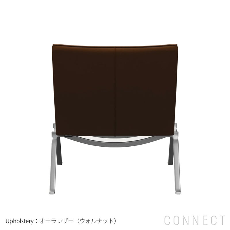 FRITZ HANSEN（フリッツ・ハンセン） / PK22（ピーケー22） オーラレザー / ウォルナット / サテン仕上げステンレススチール