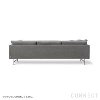 FREDERICIA（フレデリシア） / Calmo Sofa（カルモソファ） / Model 5623 / 3シーター / マットクロームベース / Clay 13（クレイ）