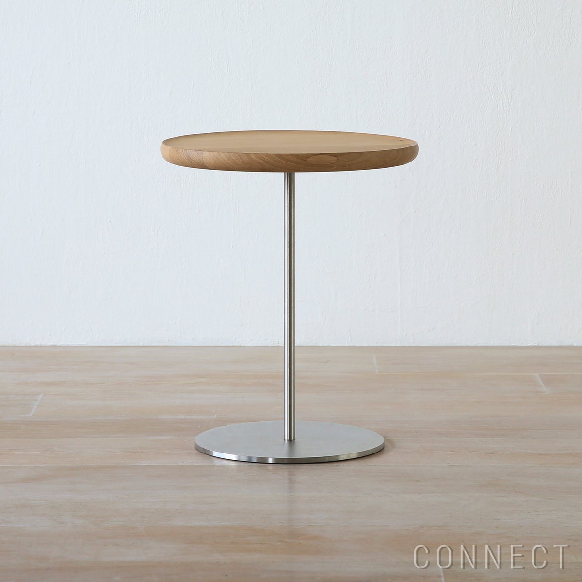 FREDERICIA（フレデリシア） / Pal Side Table（パルサイドテーブル） / Model 6751 / オーク材・ライトオイル仕上げ / ステンレスベース / Φ37.5