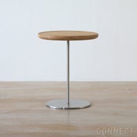 FREDERICIA（フレデリシア） / Pal Side Table（パルサイドテーブル） / Model 6751 / オーク材・ライトオイル仕上げ / ステンレスベース / Φ37.5