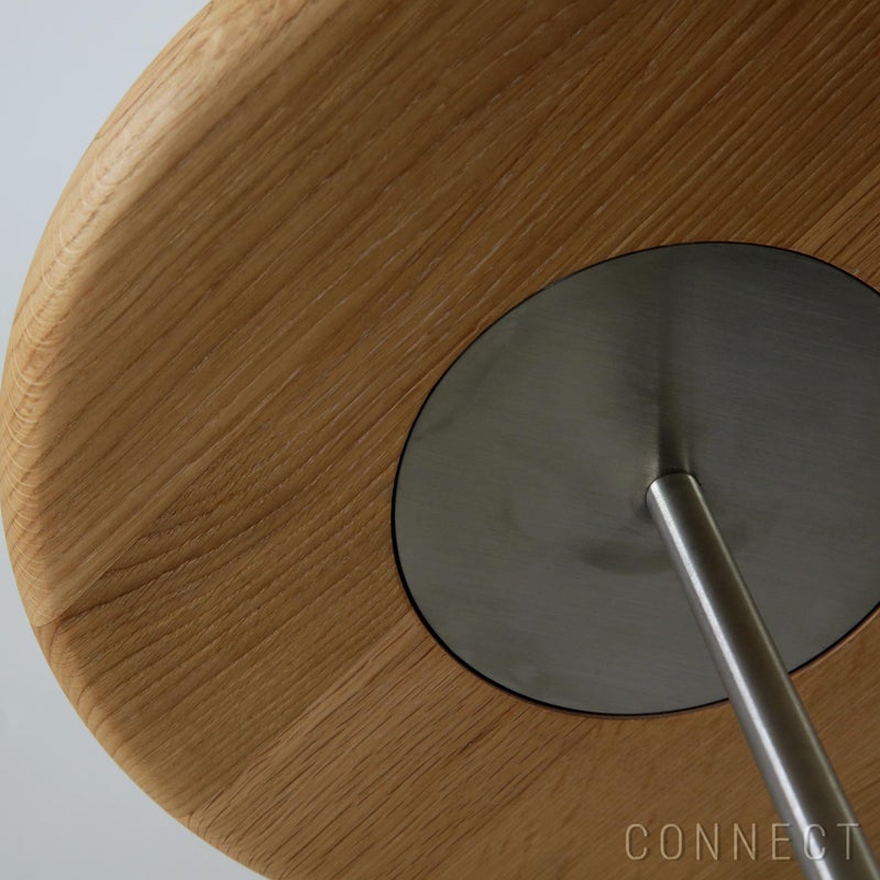 FREDERICIA（フレデリシア） / Pal Side Table（パルサイドテーブル） / Model 6751 / オーク材・ライトオイル仕上げ / ステンレスベース / Φ37.5