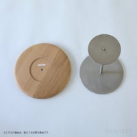 FREDERICIA（フレデリシア） / Pal Side Table（パルサイドテーブル） / Model 6751 / オーク材・ライトオイル仕上げ / ステンレスベース / Φ37.5