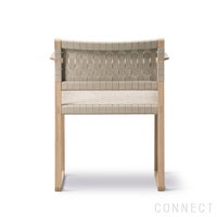 FREDERICIA（フレデリシア） / BM62 Armchair（アームチェア） / Model 3362 / オーク材・オイル仕上げ / リネンウェビング（ナチュラル）