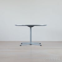 FRITZ HANSEN（フリッツ・ハンセン） / COFFEE TABLE（コーヒーテーブル）A202 / スーパー円テーブル / グレー / クローム脚
