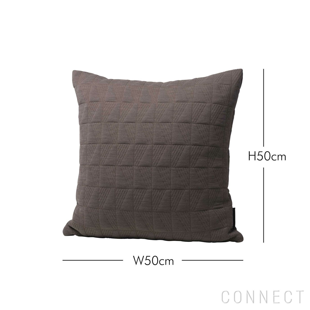 FRITZ HANSEN（フリッツ・ハンセン） / ARNE JACOBSEN CUSHION アルネ・ヤコブセン クッション / Trapez（トラペズ）アースブラウン / 50×50
