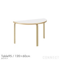 Artek（アルテック） / TABLE 95 / バーチ材 / 天板・ホワイトラミネート / 120×60cm / テーブル