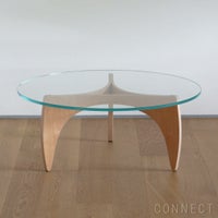 FRITZ HANSEN（フリッツ・ハンセン） / PK60（ピーケー60） / オレゴンパイン / コーヒーテーブル / ガラス天板 / Φ105cm