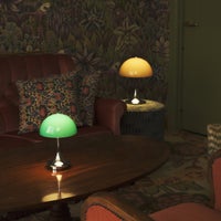 Louis Poulsen（ルイスポールセン） / Panthella 160 Portable V3（パンテラ 160 ポータブル） / オパール×クローム / テーブルランプ