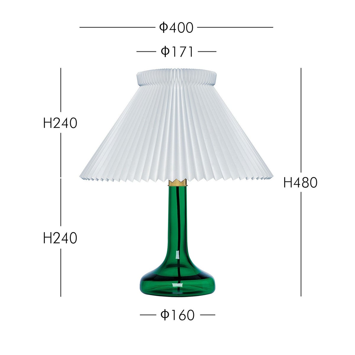 LE KLINT（レ・クリント） / MODEL 343（モデル） / テーブルランプ