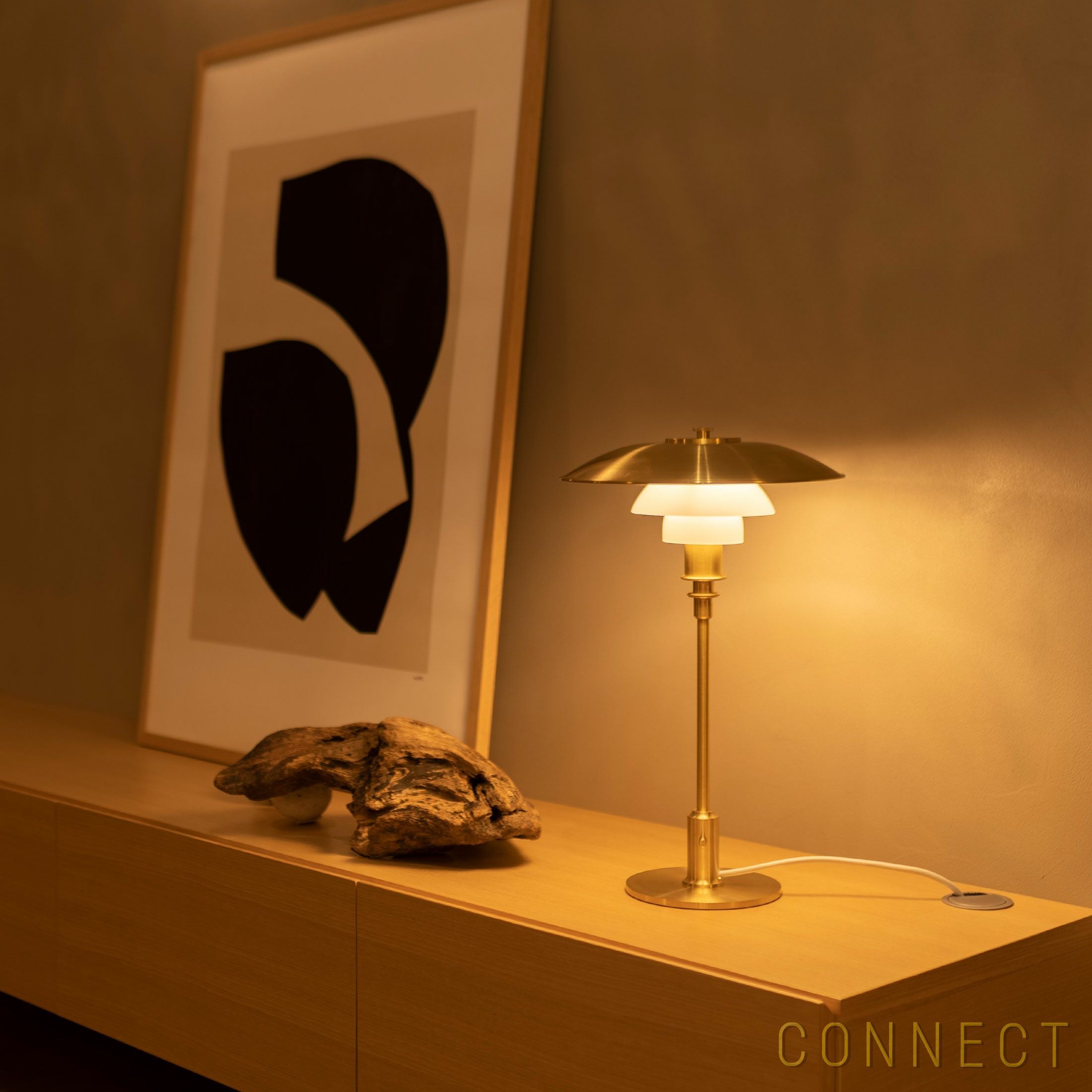 Louis Poulsen｜PH 3/2 Table Brass Opal Glass テーブルランプ