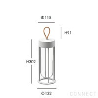 FLOS（フロス） / IN VITRO（イン ヴィトロ） UNPLUGGED（アンプラグド） / 全7色 / テーブルランプ / 受注生産品