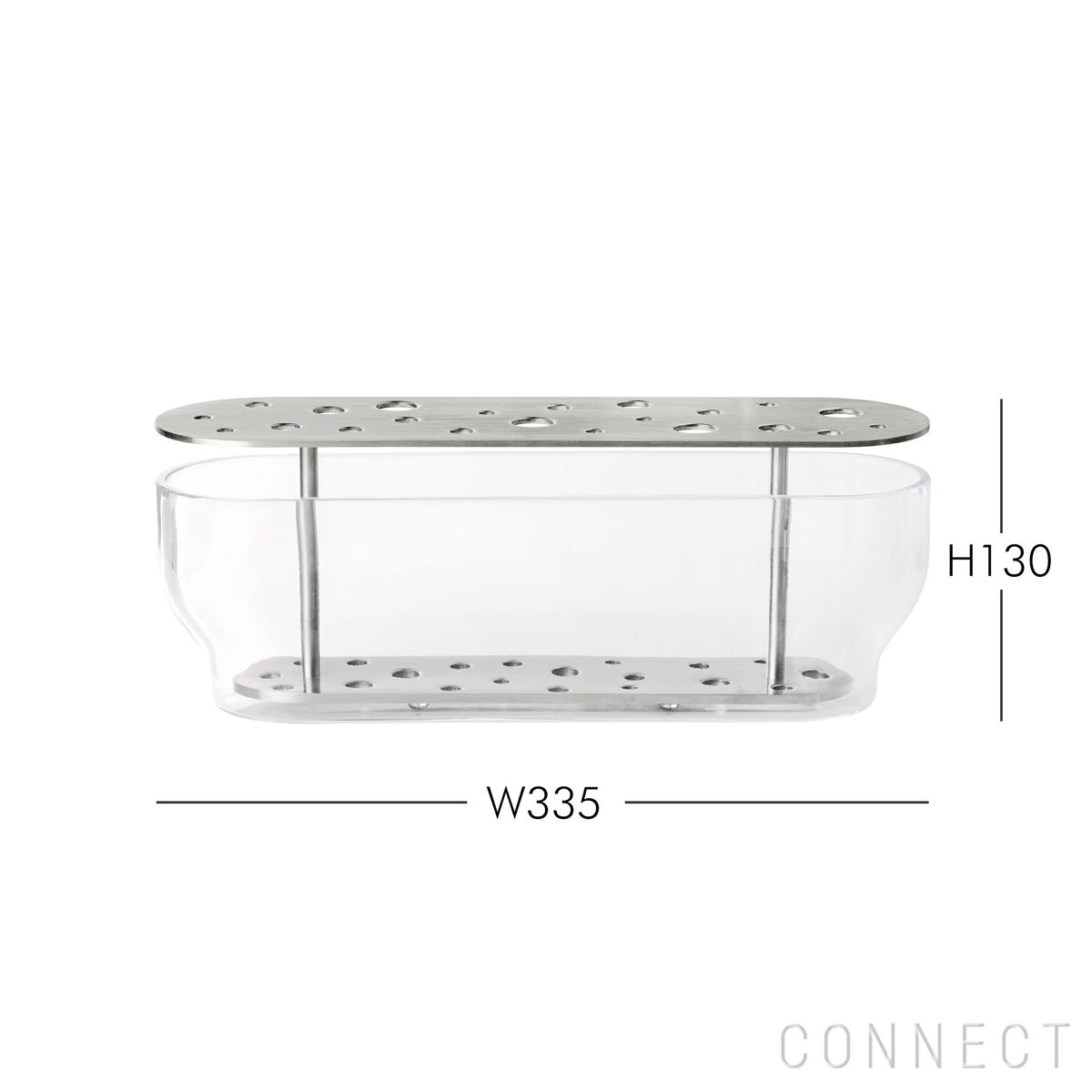 FRITZ HANSEN（フリッツ・ハンセン） / IKEBANA VASE（イケバナベース） / ロング / ステンレススチールモデル