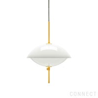 FRITZ HANSEN（フリッツ・ハンセン） / CLAM（クラム） / ペンダントランプ / オパールガラス / 真鍮（無加工） / φ440mm【要取付工事】