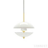 FRITZ HANSEN（フリッツ・ハンセン） / CLAM（クラム） / ペンダントランプ / オパールガラス / 真鍮（無加工） / φ440mm【要取付工事】