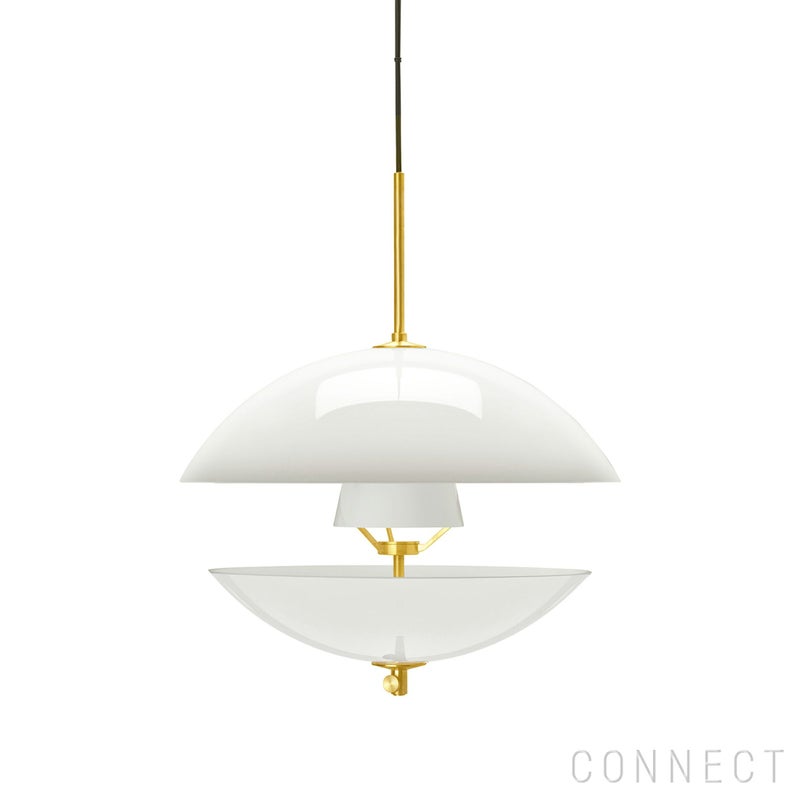 FRITZ HANSEN（フリッツ・ハンセン） / CLAM（クラム） / ペンダントランプ / オパールガラス / 真鍮（無加工） / φ550mm【要取付工事】