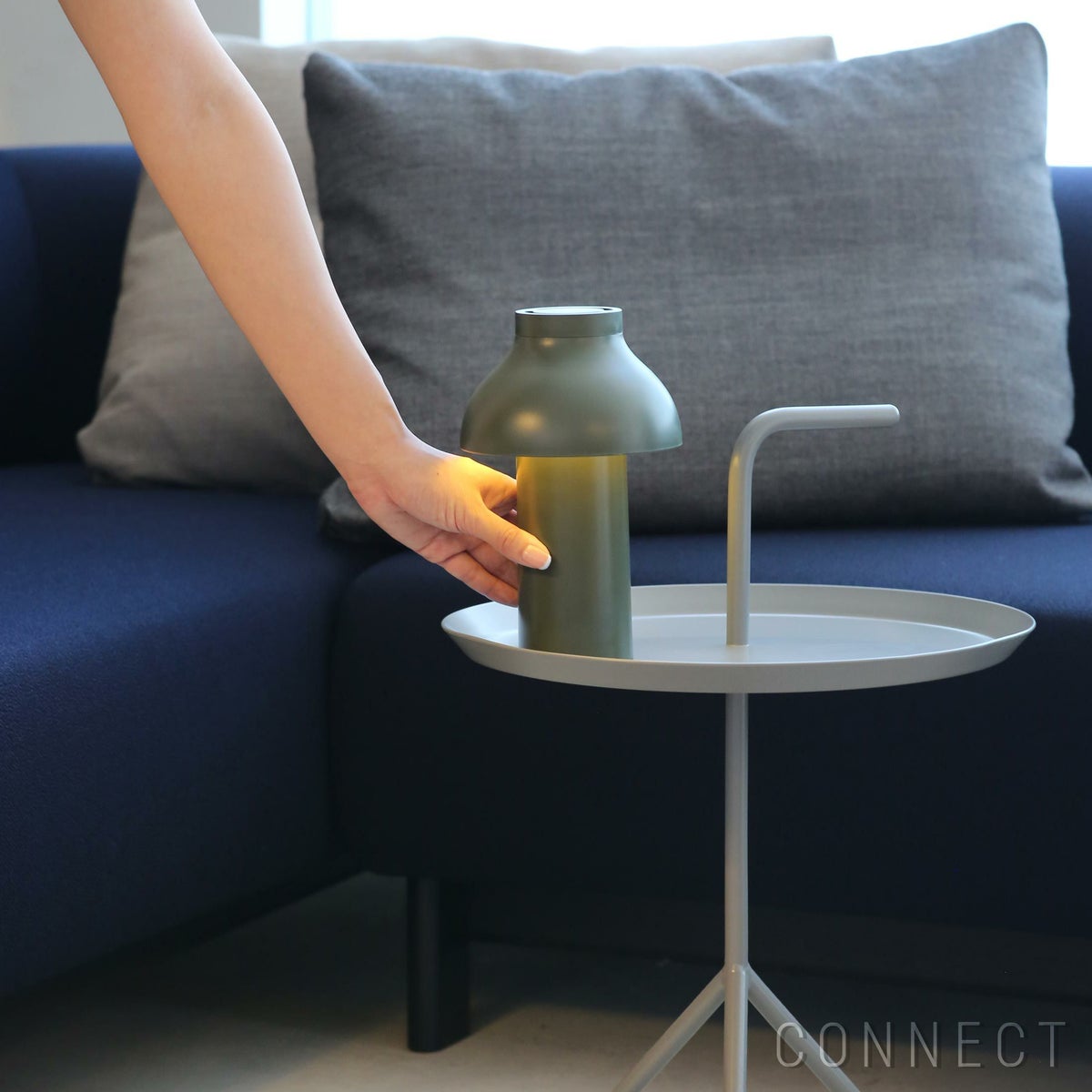 HAY（ヘイ） / PC PORTABLE（PCポータブル） / リサイクル仕様 / オリーブ / テーブルランプ