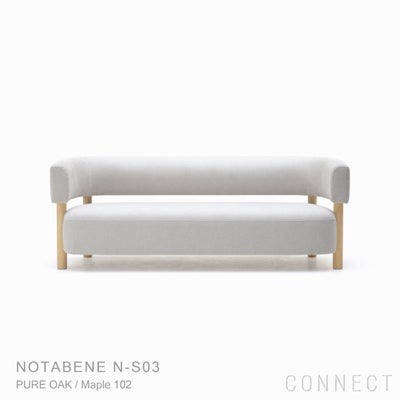 KARIMOKU CASE STUDY（カリモクケーススタディ） / NOTABENE N-S03 / ノームソファ / 2.5シーター / MOSS 019