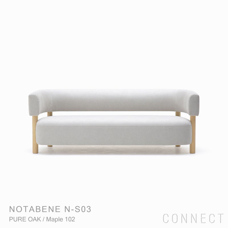 KARIMOKU CASE STUDY（カリモクケーススタディ） / NOTABENE N-S03 / ノームソファ / 2.5シーター / MOSS 019