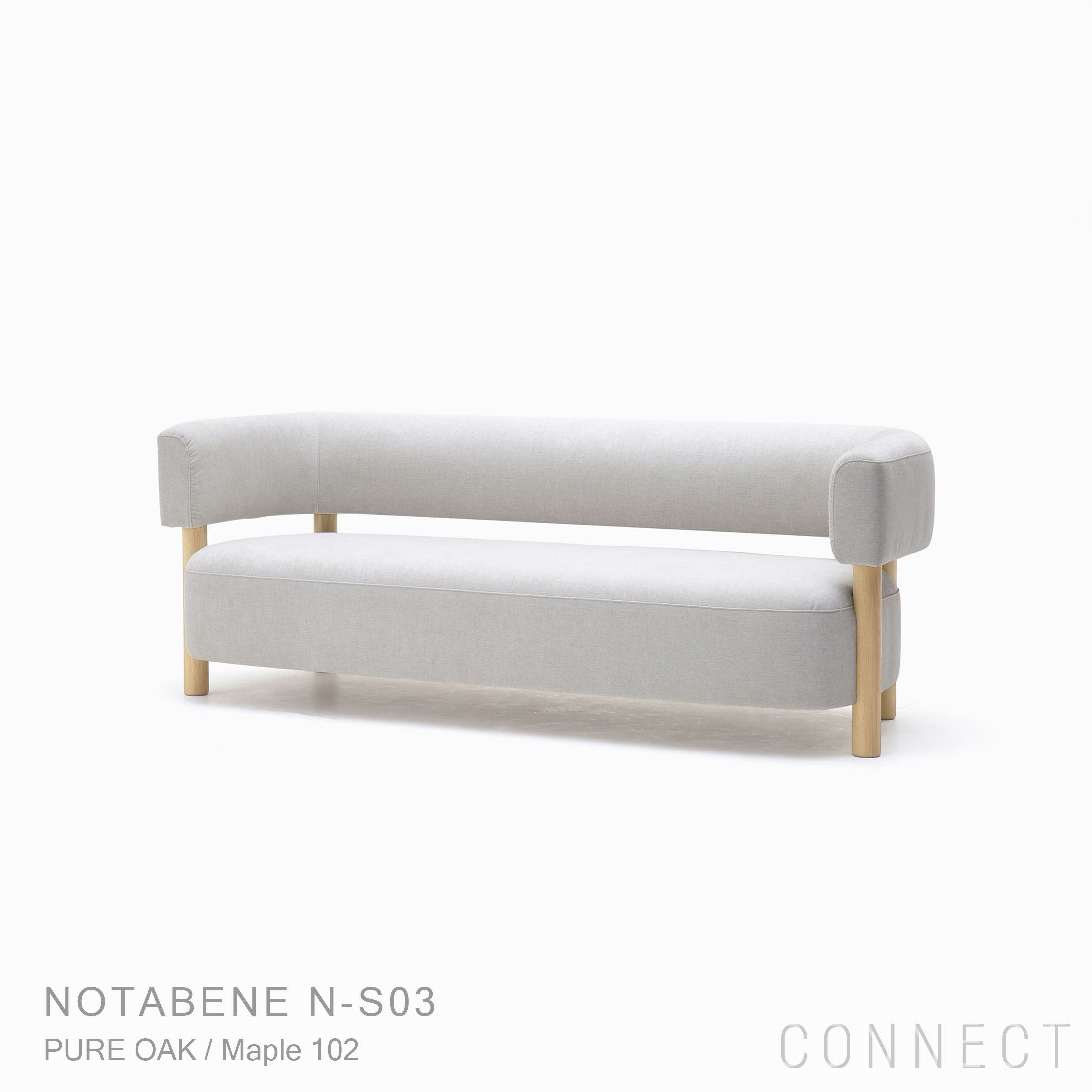 Karimoku Case｜ノームソファ 2.5シーター NOTABENE N-S03｜カリモク