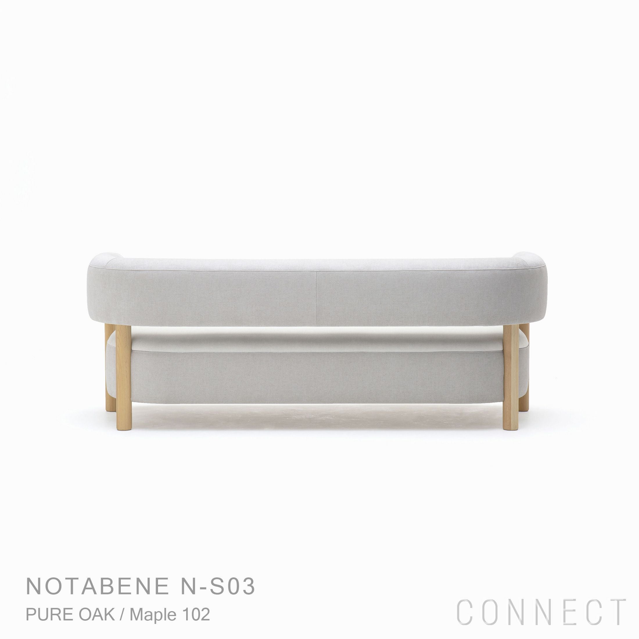 Karimoku Case｜ノームソファ 2.5シーター NOTABENE N-S03｜カリモク