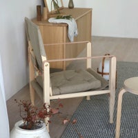 CARL HANSEN & SON （カール・ハンセン＆サン）/ KK47000 SAFARI CHAIR / アッシュ材・ホワイトオイル仕上げ / ナチュラルキャンバス