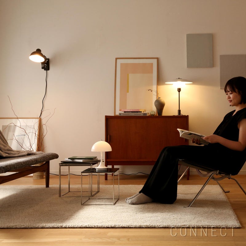 FRITZ HANSEN（フリッツ・ハンセン） / PK71 / ネストテーブル（3ピース） / ブラック / 28×28cm