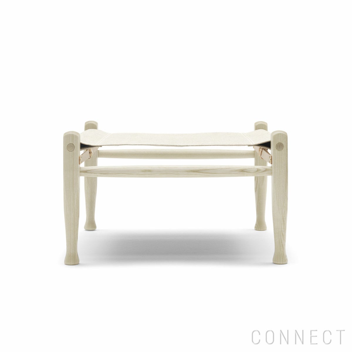 CARL HANSEN & SON （カール・ハンセン＆サン）/ KK97170 SAFARI CHAIR / アッシュ材・ホワイトオイル仕上げ / ナチュラルキャンバス