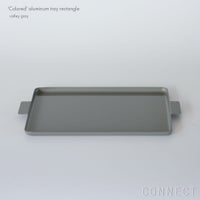 yumiko iihoshi porcelain （イイホシユミコ） / 'Colored' aluminum tray（カラード アルミニウム トレ－） / レクタングル
