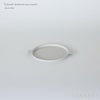 yumiko iihoshi porcelain （イイホシユミコ） / 'Colored' aluminum tray（カラード アルミニウム トレ－） / ラウンド（L）