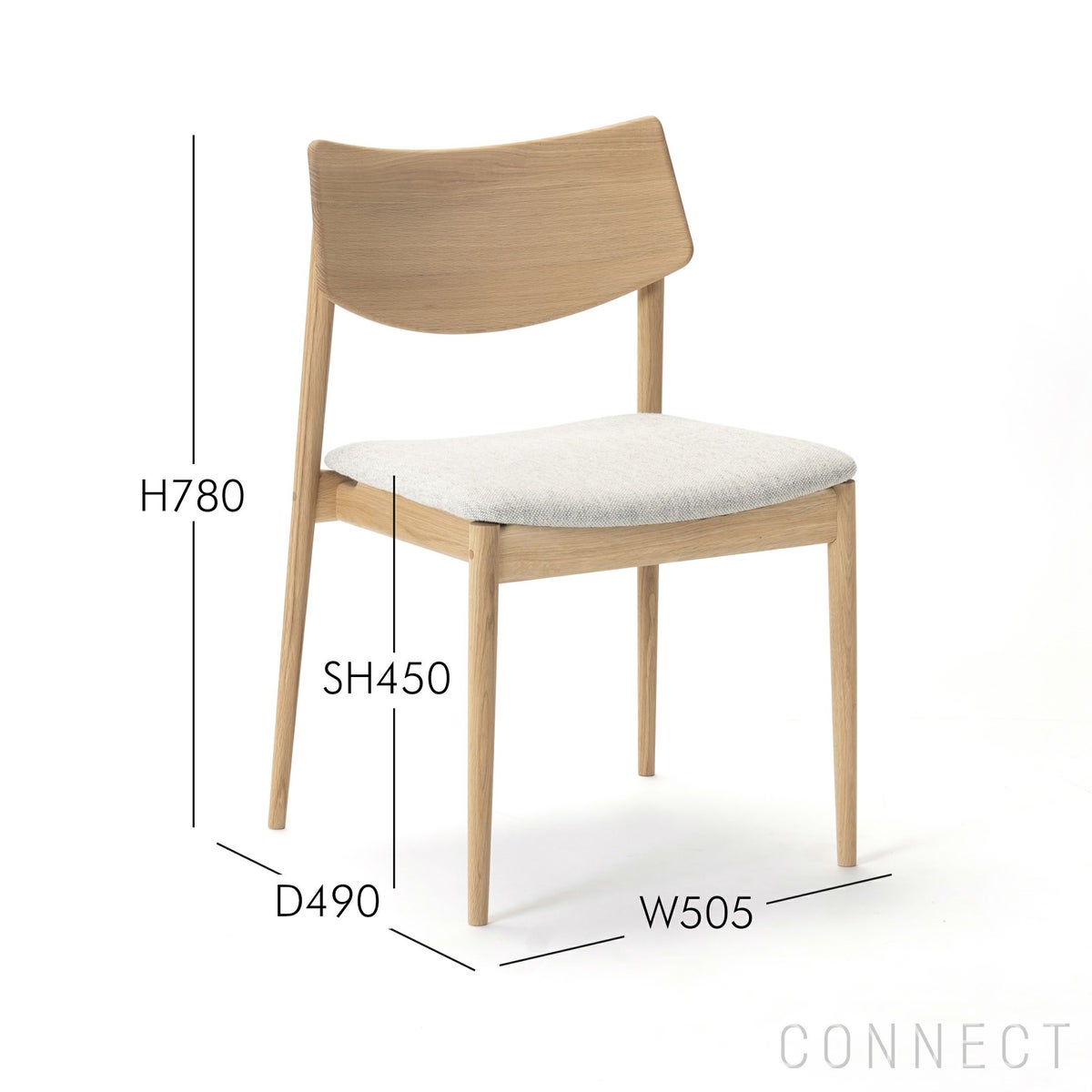 KARIMOKU CASE STUDY（カリモクケーススタディ） / JING’AN KERRY CENTRE A-DC03 / ASHIZAWAダイニングチェア（肘無） / Hallingdal65 110（B922）