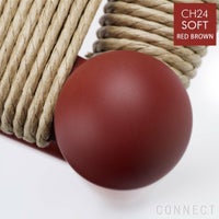 【ポイント10倍】CARL HANSEN & SON （カール・ハンセン＆サン） / CH24 SOFT / RED BROWN（レッドブラウン） / Yチェアソフト（ワイチェア） ビーチ材・マットカラー