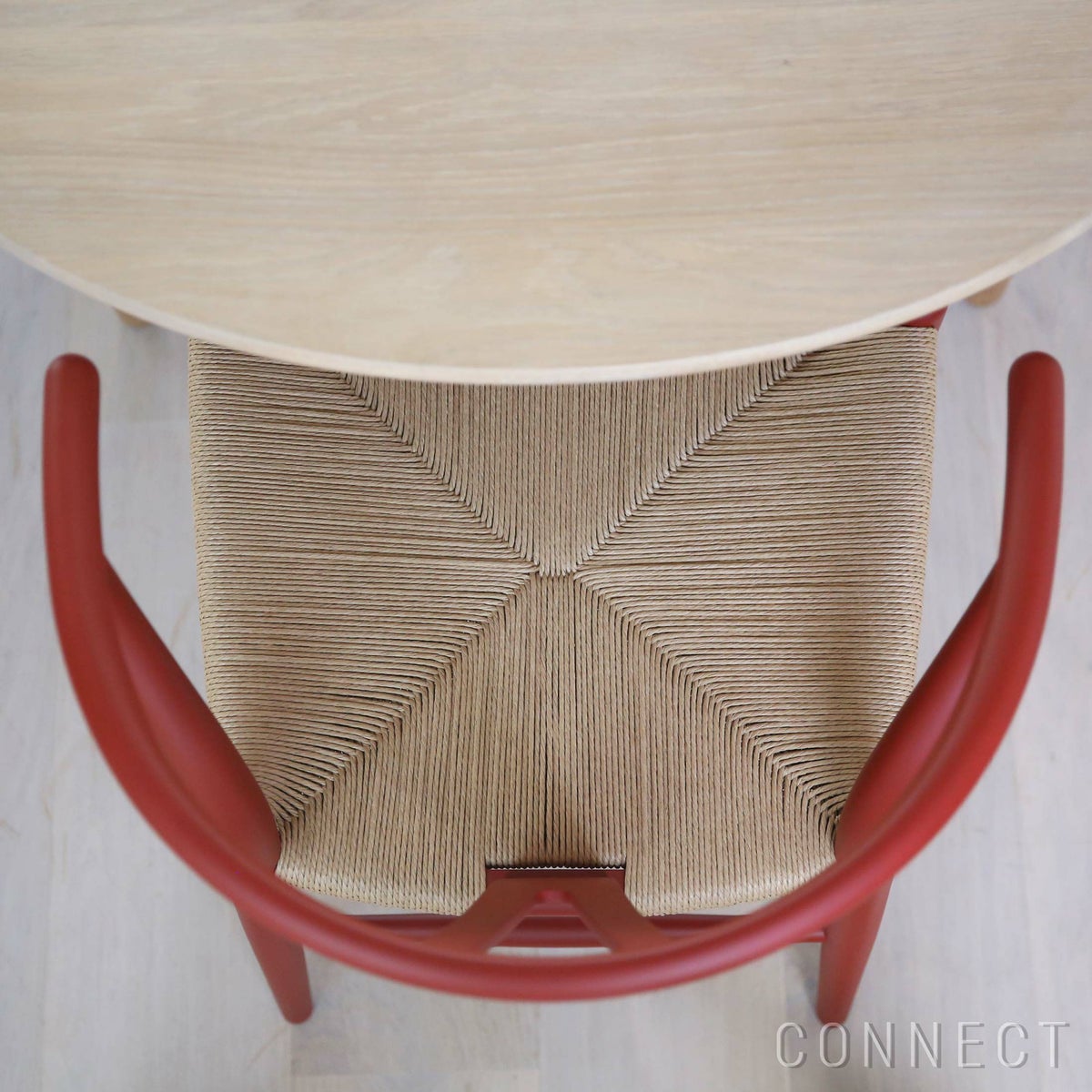 【ポイント10倍】CARL HANSEN & SON （カール・ハンセン＆サン） / CH24 SOFT / RED BROWN（レッドブラウン） / Yチェアソフト（ワイチェア） ビーチ材・マットカラー