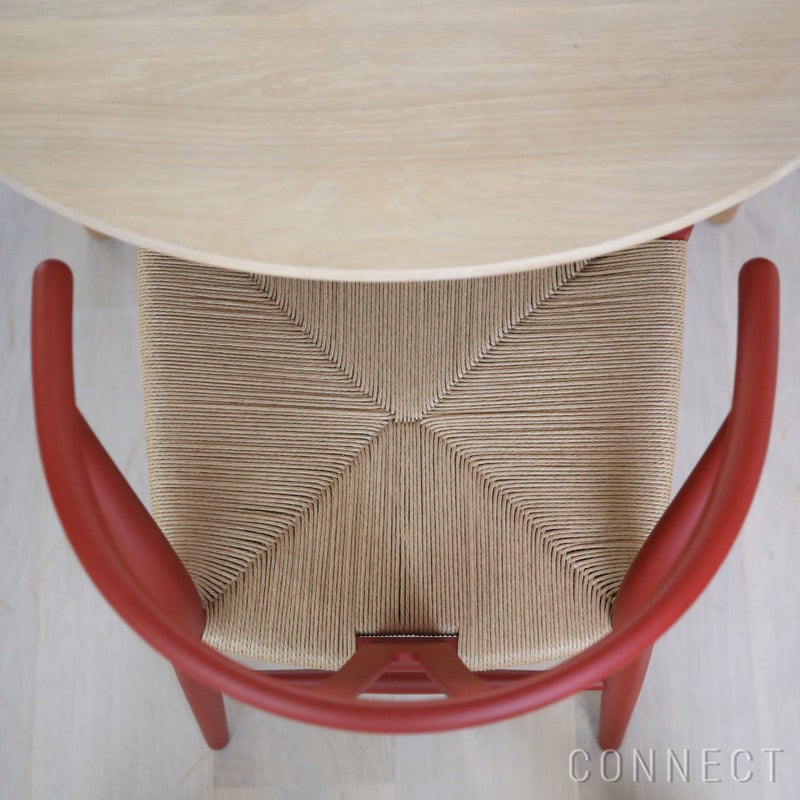 【ポイント10倍】CARL HANSEN & SON （カール・ハンセン＆サン） / CH24 SOFT / RED BROWN（レッドブラウン） / Yチェアソフト（ワイチェア） ビーチ材・マットカラー