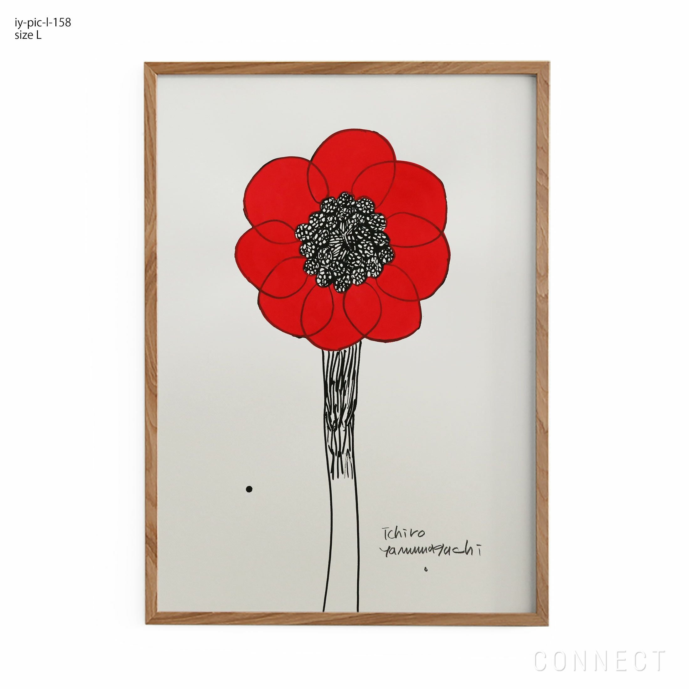 販売終了］山口一郎 / Lサイズ / 花 / iy-pic-l-158 | CONNECT