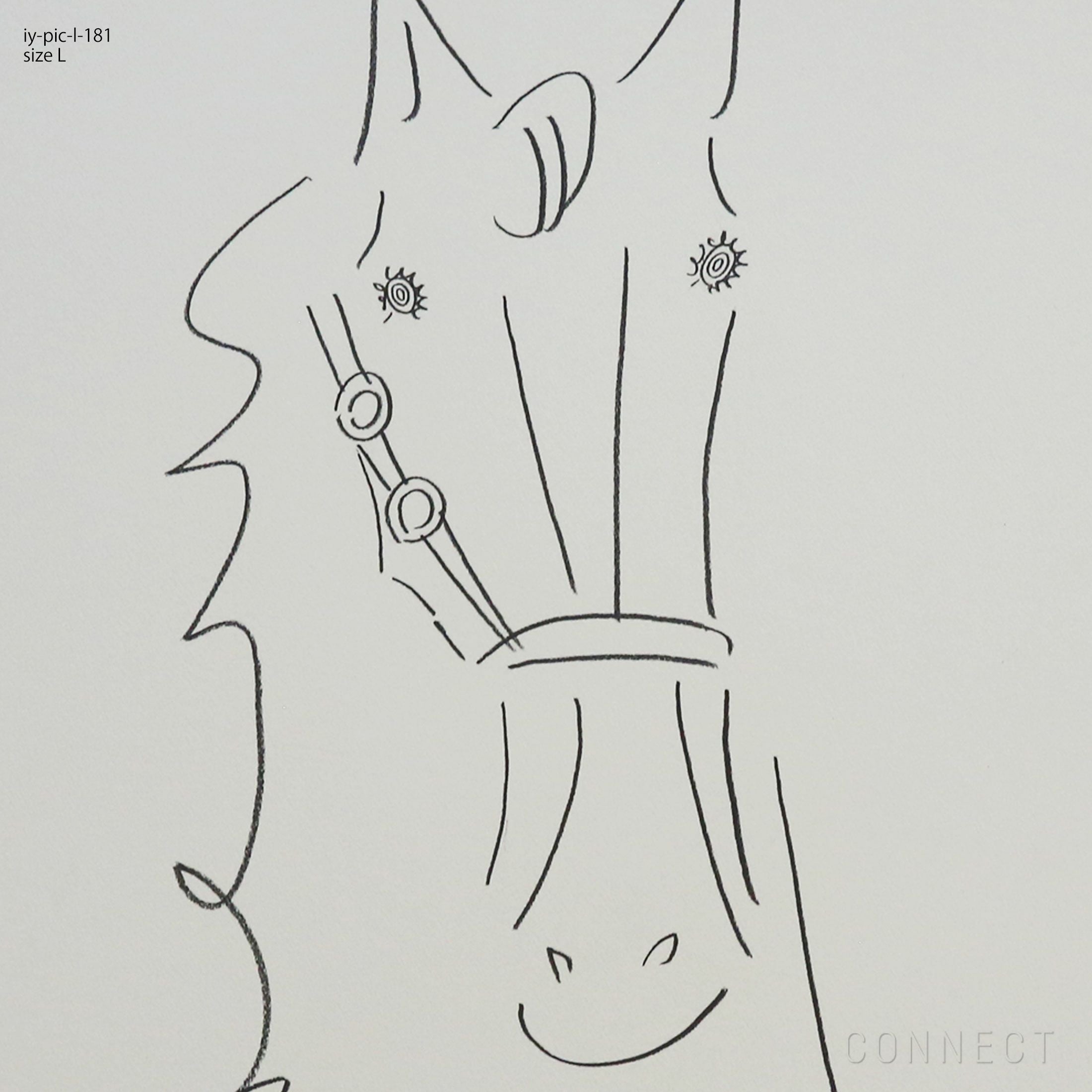 山口一郎　熊　Lサイズ　原画 販売終了］山口一郎 / Lサイズ / 熊 / iy-pic-l-124 | CONNECT