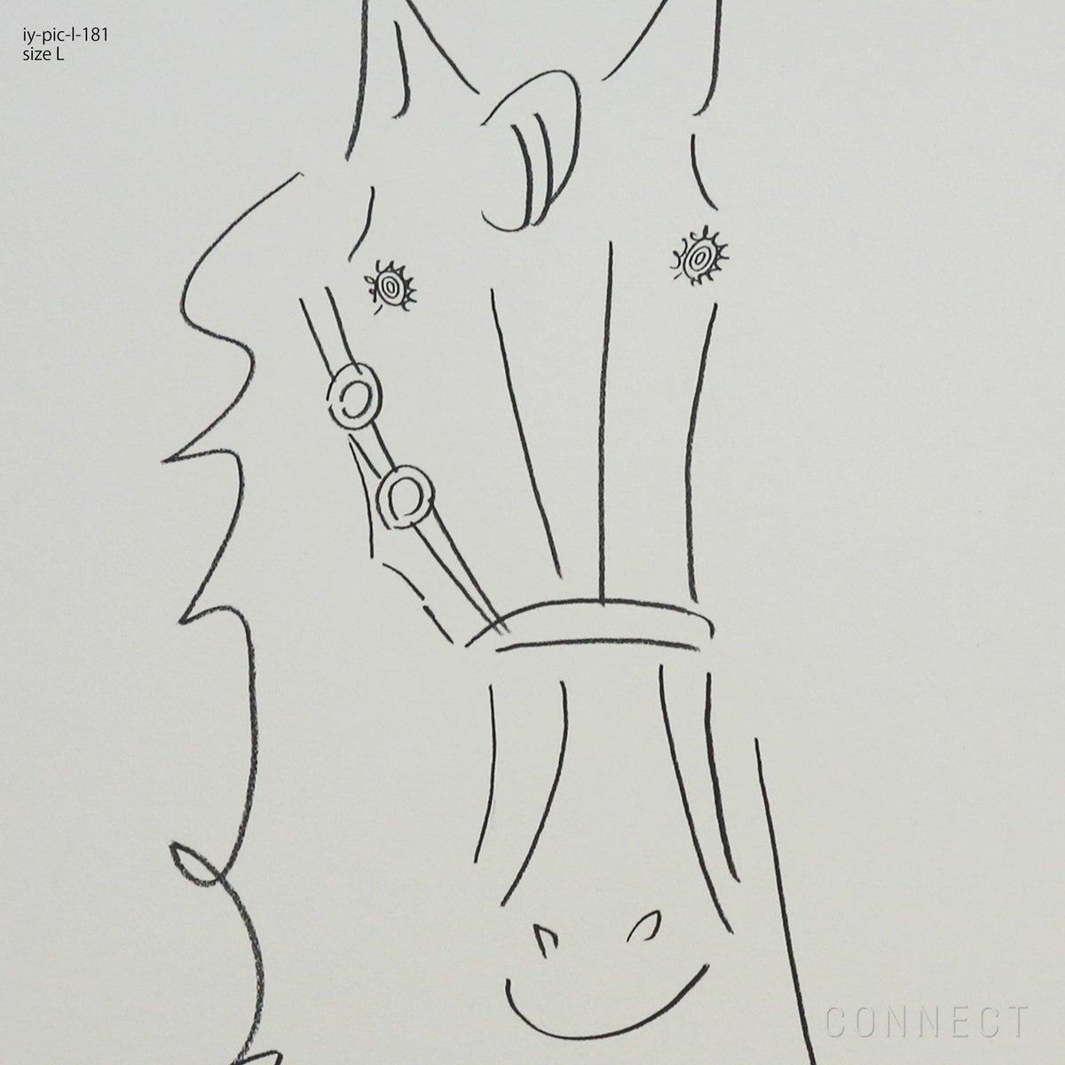 山口一郎 / Lサイズ / 馬 / iy-pic-l-181