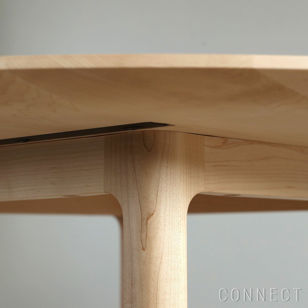 MARUNI COLLECTION（マルニコレクション） / EN（エン） / ラウンドテーブル Φ125 / メープル材 / ウレタン樹脂塗装（ナチュラルクリア）