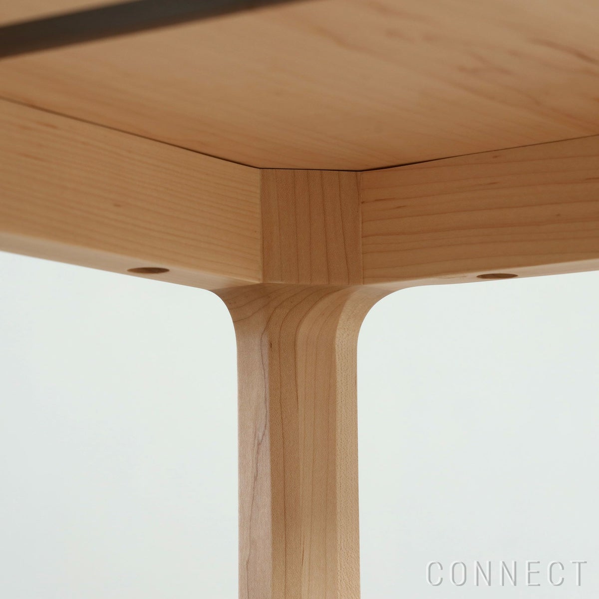 MARUNI COLLECTION（マルニコレクション） / EN（エン） / ラウンドテーブル Φ125 / メープル材 / ウレタン樹脂塗装（ナチュラルクリア）