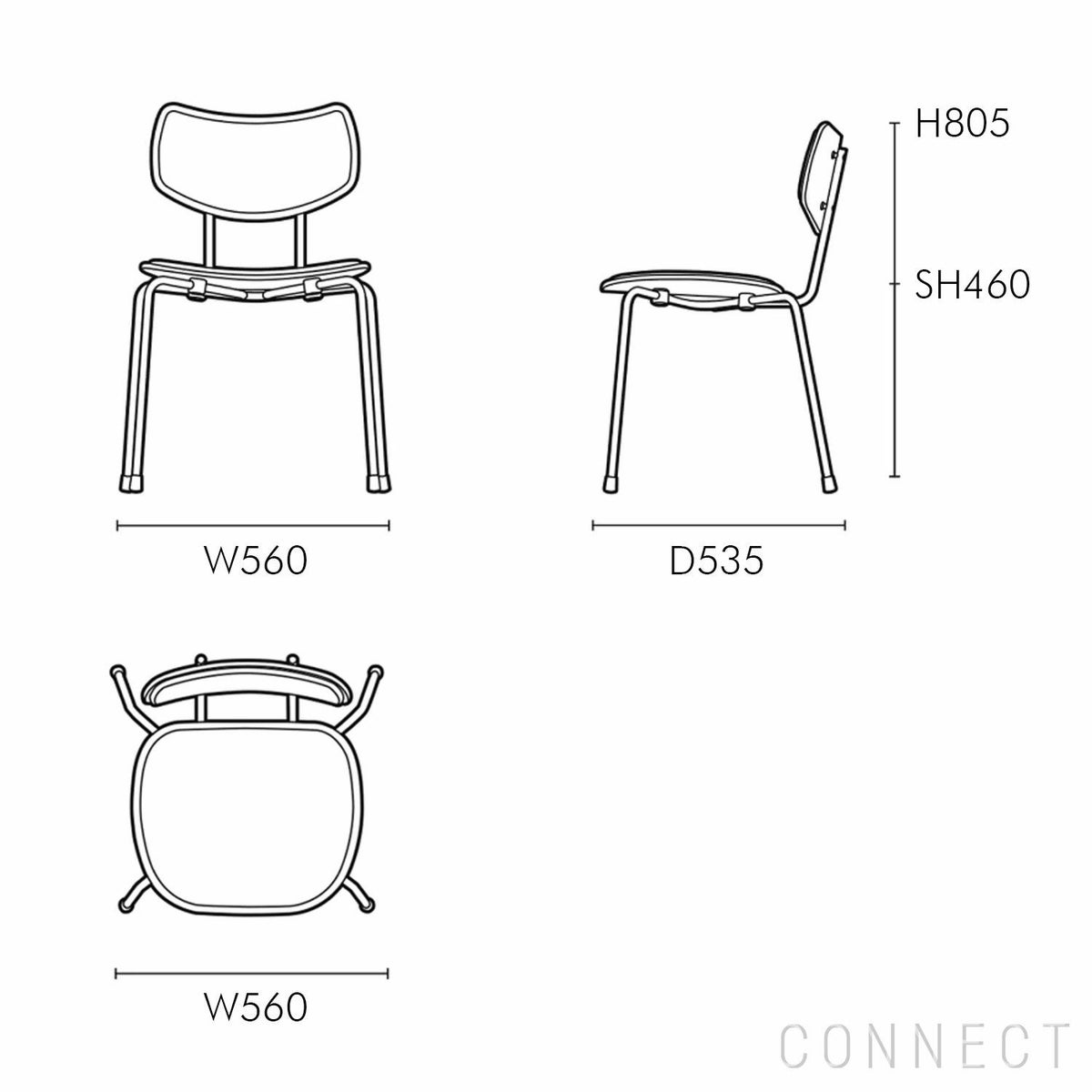 CARL HANSEN & SON（カール・ハンセン＆サン） / VLA26P VEGA CHAIR（ヴェガチェア） / オーク材・オイル仕上げ / Sif 98 / ダイニングチェア