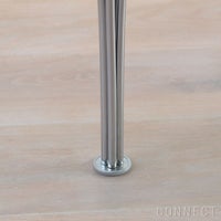 FRITZ HANSEN（フリッツ・ハンセン） / TABLE SERIES（テーブルシリーズ）B616 / スーパー楕円テーブル / グレー / クローム脚