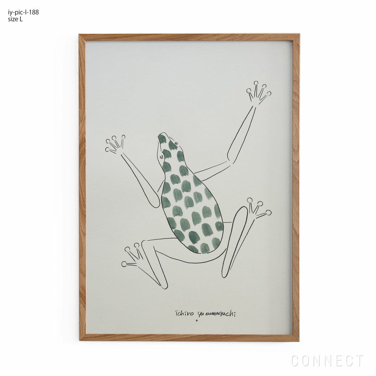 山口一郎 / Lサイズ / カエル / iy-pic-l-188